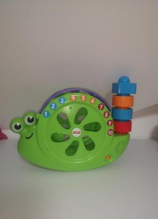 Музыкальный сортер от fisher price улитки 🐌 составы фигуры