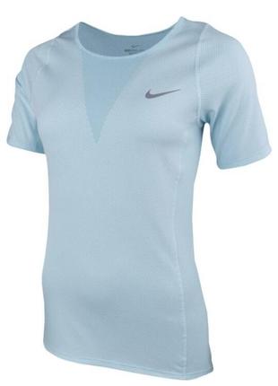 Спортивная зональная футболка nike relay top ss р.xl1 фото