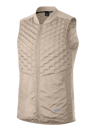 Жилетка пуховая лайт nike aeroloft running vest р. s