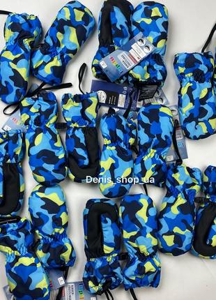 Перчатки кратки lupilu 4-6 лет мальчик