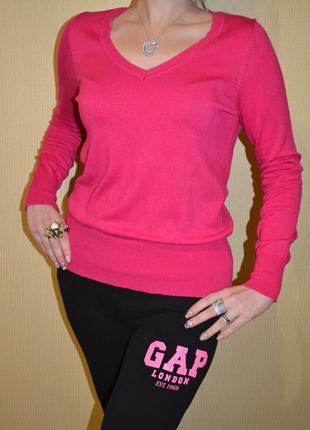 Малиновий светр у стилі barbie marks&amp;spencer1 фото
