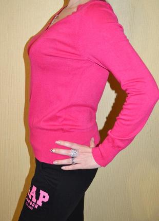 Малиновий светр у стилі barbie marks&amp;spencer5 фото