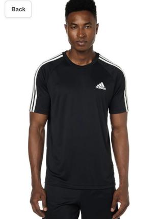 Спортивная футболка adidas climacool 3 stripes р.s/m1 фото