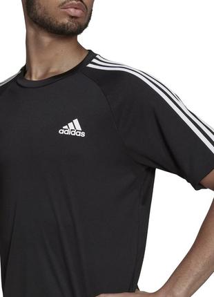 Спортивная футболка adidas climacool 3 stripes р.s/m3 фото