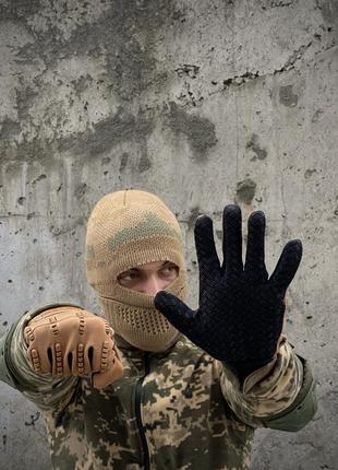 Тактические перчатки m-pact. перчатки хаки