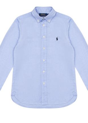 Дитяча сорочка polo ralph lauren 8/10р 100%cotton