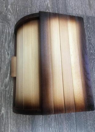 Якісна дерев'яна хлібник4 фото