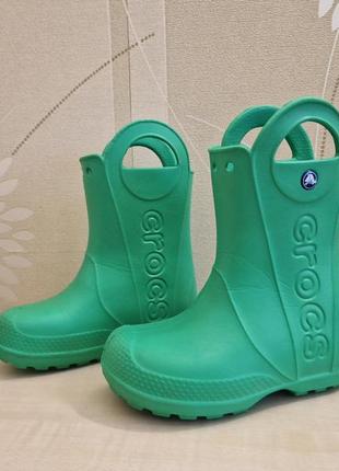 Резиновые сапоги crocs оригинал размер 12 с на 293 фото