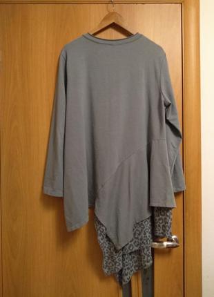 Тепленькое платье туника, свитер. размер 16-188 фото