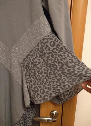 Тепленькое платье туника, свитер. размер 16-187 фото