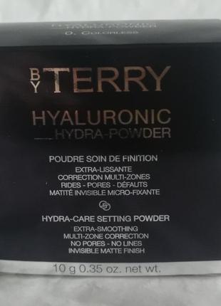 By terry hyaluronic hydra-powder рассыпчатая пудра с гиалуроновой кислотой, 10 гр5 фото