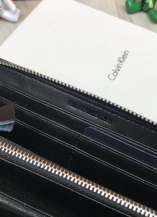 Чоловічий клатч портмоне у стилі cаlvin klеin+ годинник в подарунок!3 фото
