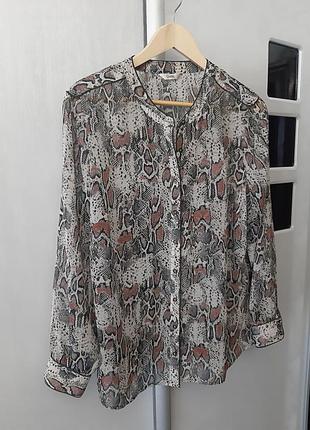 Рубашка в животный принт m&s 2
