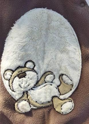 Детский демисезонный человечек,комбинезон цельный мишка,медвежонок5 фото