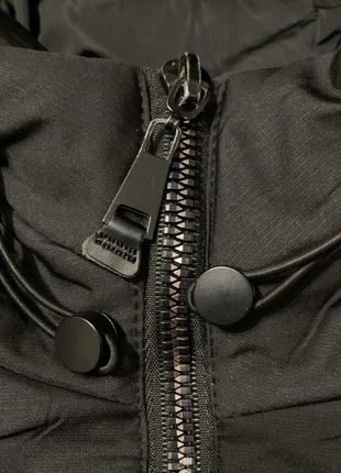 Пуховик куртки черный размер м2 фото