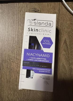 Сыворотка с ниацинамидом 10% bielenda niacynamid serum