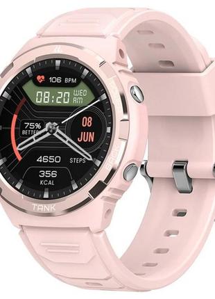 Женские наручные умные смарт часы smart watch kospet tank s1 pink1 фото