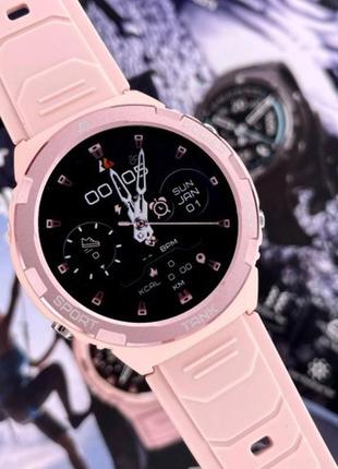 Женские наручные умные смарт часы smart watch kospet tank s1 pink5 фото