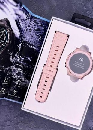 Женские наручные умные смарт часы smart watch kospet tank s1 pink8 фото