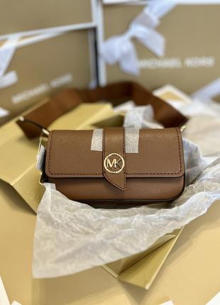 Сумка michael kors greenwich b подарунковій коробці7 фото