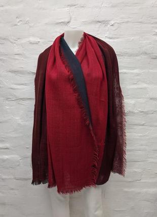 100% wool большой элегантный шарф из мягкой шерсти