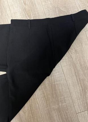 Трендовые палаццо новые черные брюки прямые широкие3 фото