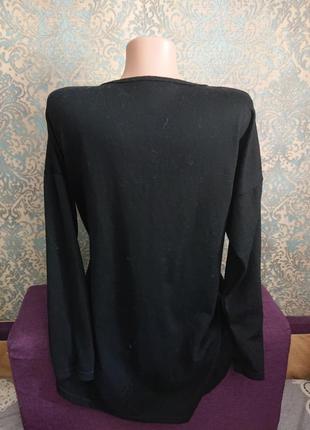 Женская кофта шнуровка большой размер батал 50/52 свитшот джемпер пуловер7 фото