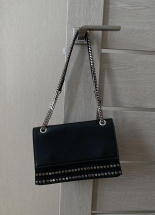 Трендова сумочка на плече zara3 фото