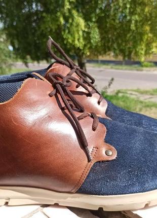 Ботинки birkenstock estevan на шнуровке4 фото