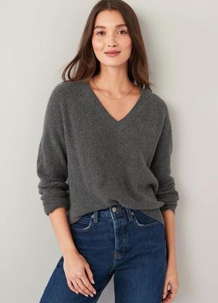 Серый базовый свитер h&m2 фото