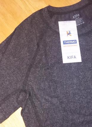 Жіноча термо футболка 17-фжо, 30% шерсть, не колюча тм кіфа ( kifa )2 фото