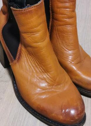 Ботинки женские осенние кожаные2 фото