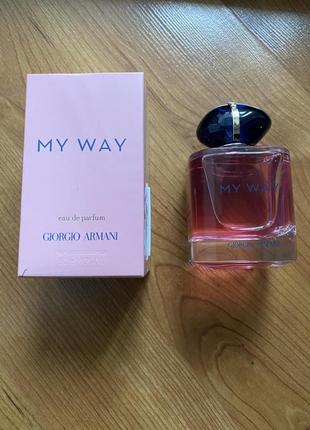 Женские духи giorgio armani my way 90 ml.1 фото