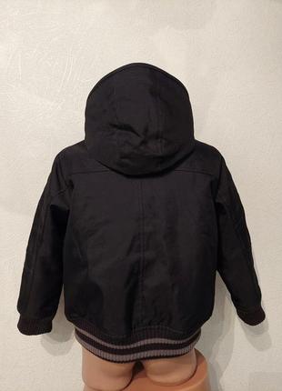 Черная куртка, спортивная курточка демисезон3 фото