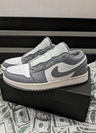 Air jordan 1 low " vintage stealth gray"