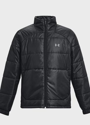 Under armour чоловіча чорна куртка ua strm ins jkt6 фото