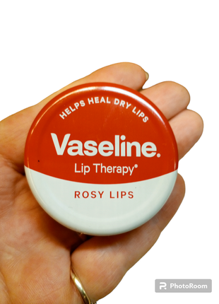 Бальзам для губ vaseline lip therapy rosy lips 20 г1 фото