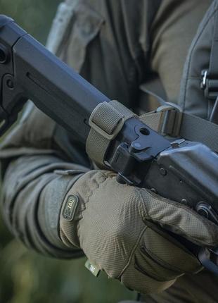 M-tac ремінь збройовий трьохточковий ranger green8 фото