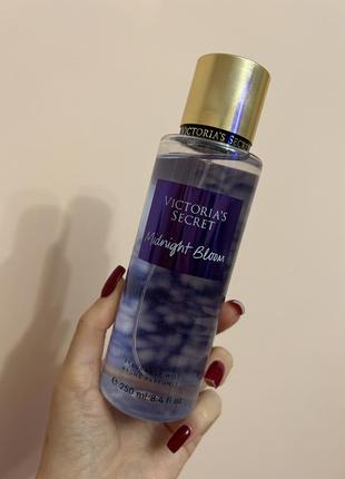 Спрей-мист victoria’s secret - midnight bloom 250 мл.💜 парфуми, духи, туалетна вода, спрей, тестер, пробнік