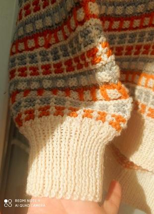 Теплий пуловер светрик7 фото