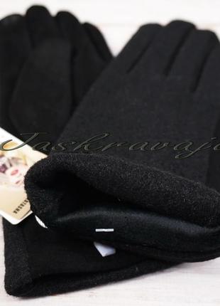 Перчатки, рукавички жіночі, утеплені, з сенсором3 фото