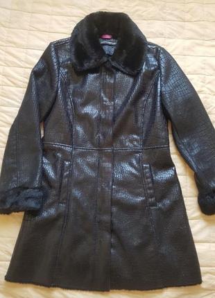 Дублянка куртка під кожу змії італія