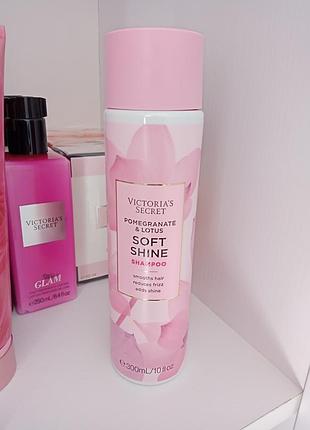 Victoria's secret шампунь для волосся soft shine shampoo pomegranate&amp;lotus гранат і лотос 300 мл