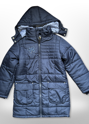 Зимова куртка-пальто для дівчинки "quadrifoglio" польща1 фото
