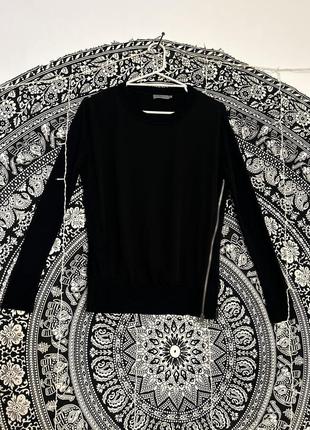 Calvin klein jeans джемпер з молнією модал вовна