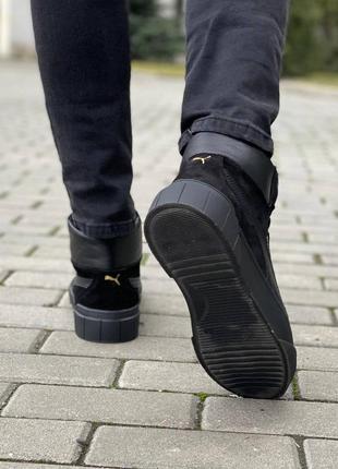 Замшеві зимові черевики puma  ❗️6 фото