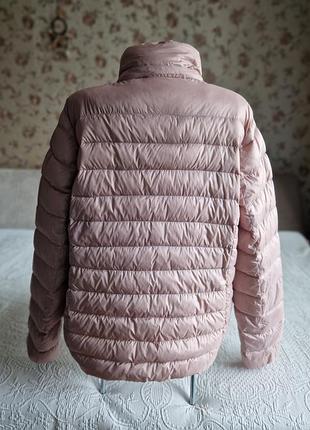 Женский деми ультралегкий пуховик без капюшона  outerwear   c a4 фото