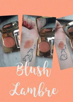 Акція. рум'яна compact blush 9 рожево-бежевий франція9 фото