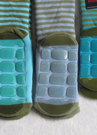 Шкарпетки дитячі махрові зі стоперами р. 27 - 30, 31 - 34 (є дефект) від maximo нові8 фото