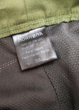 Мембранні трекінгові штани norrona gore-tex forelhogna хакі5 фото